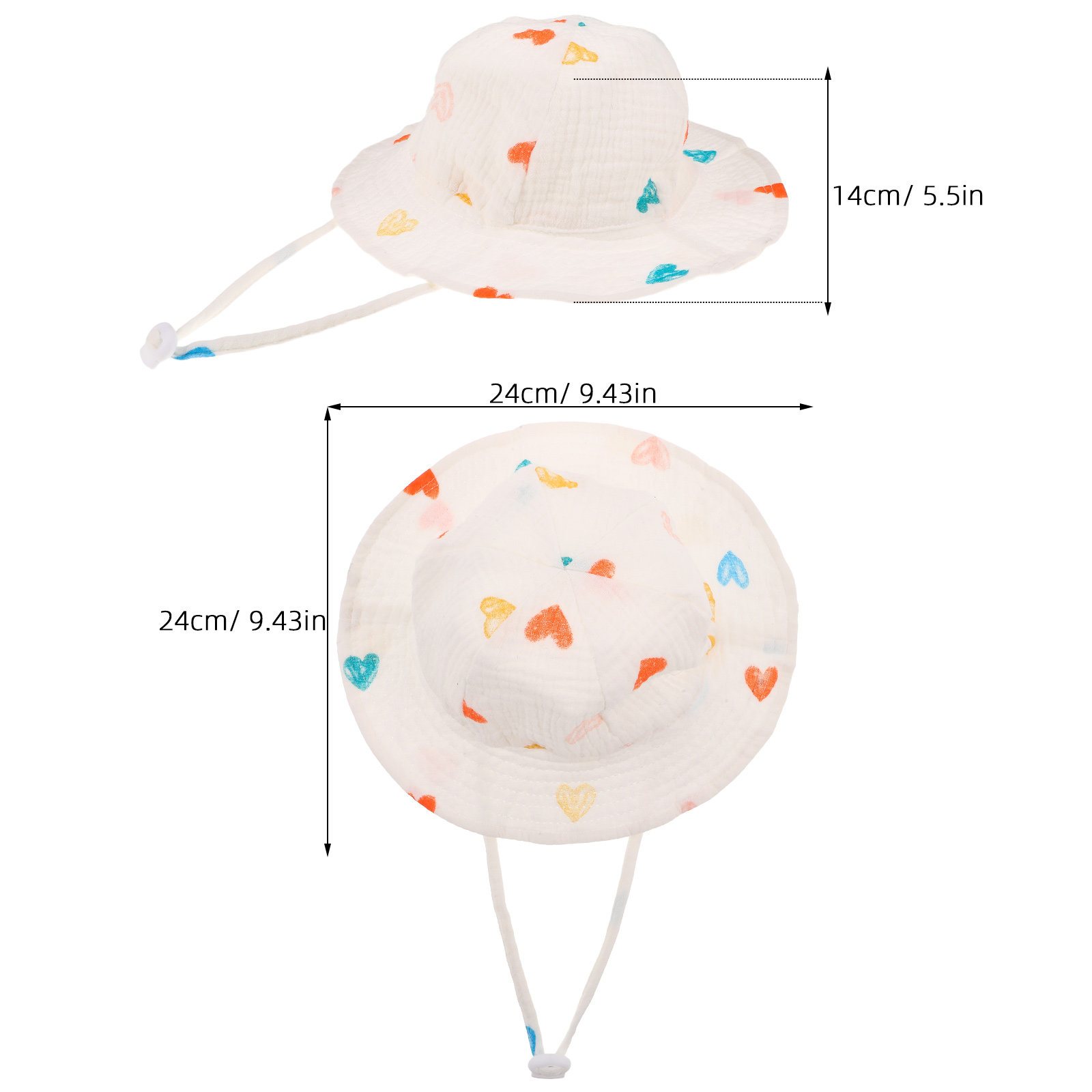 Hat Cotton Soft Breathable Inf - Bucket Hat Cotton recension och pris