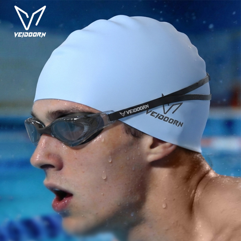 Waterproof Silicone Swim Cap P - Swim Hat Silicone recension och pris