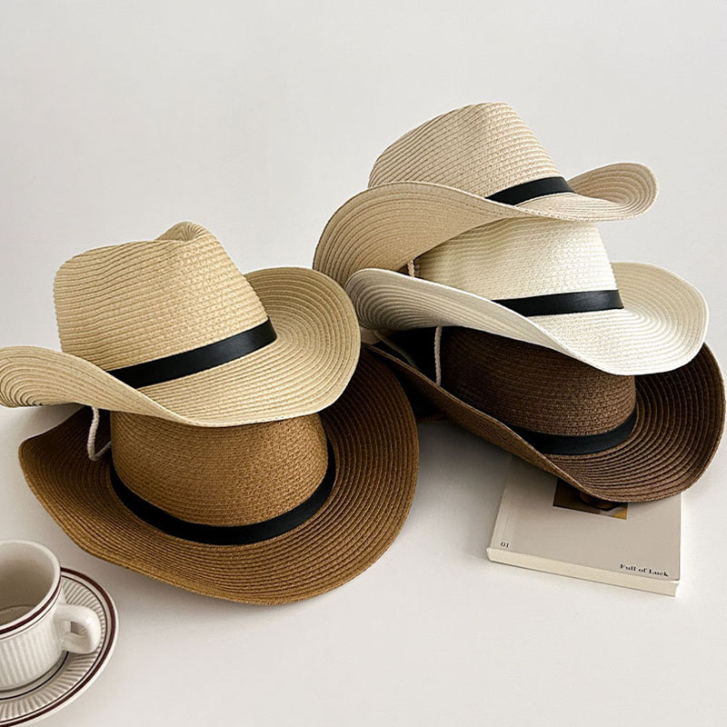 Hot Selling Spring Western Cow - Cowboy Hat Straw recension och pris