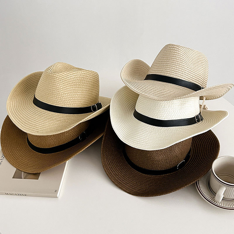 Hot Selling Spring Western Cow - Cowboy Hat Straw recension och pris