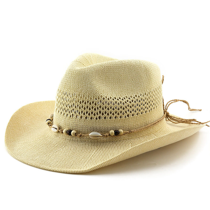 2026 New summer Hollow out bre - Cowboy Hat Straw recension och pris