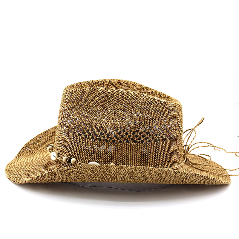 2026 New summer Hollow out bre - Cowboy Hat Straw recension och pris