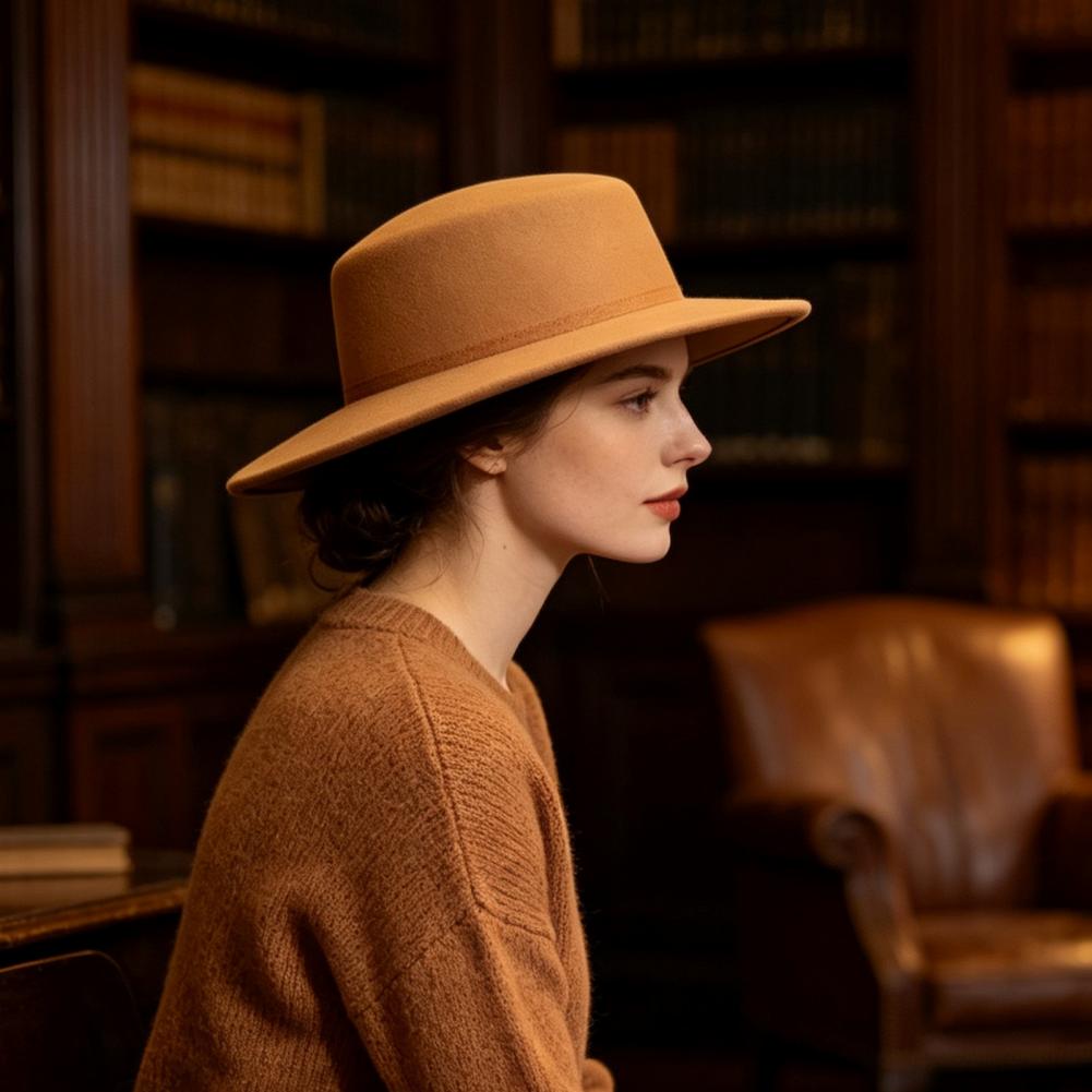 Stylish Dinner Party Headwear  - Fedora Hat Wool recension och pris