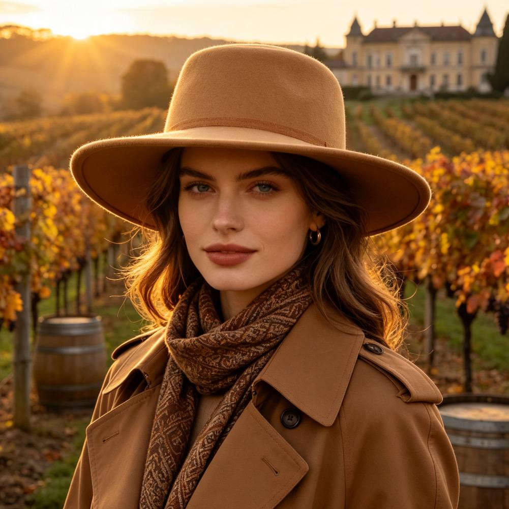 Stylish Dinner Party Headwear  - Fedora Hat Wool recension och pris