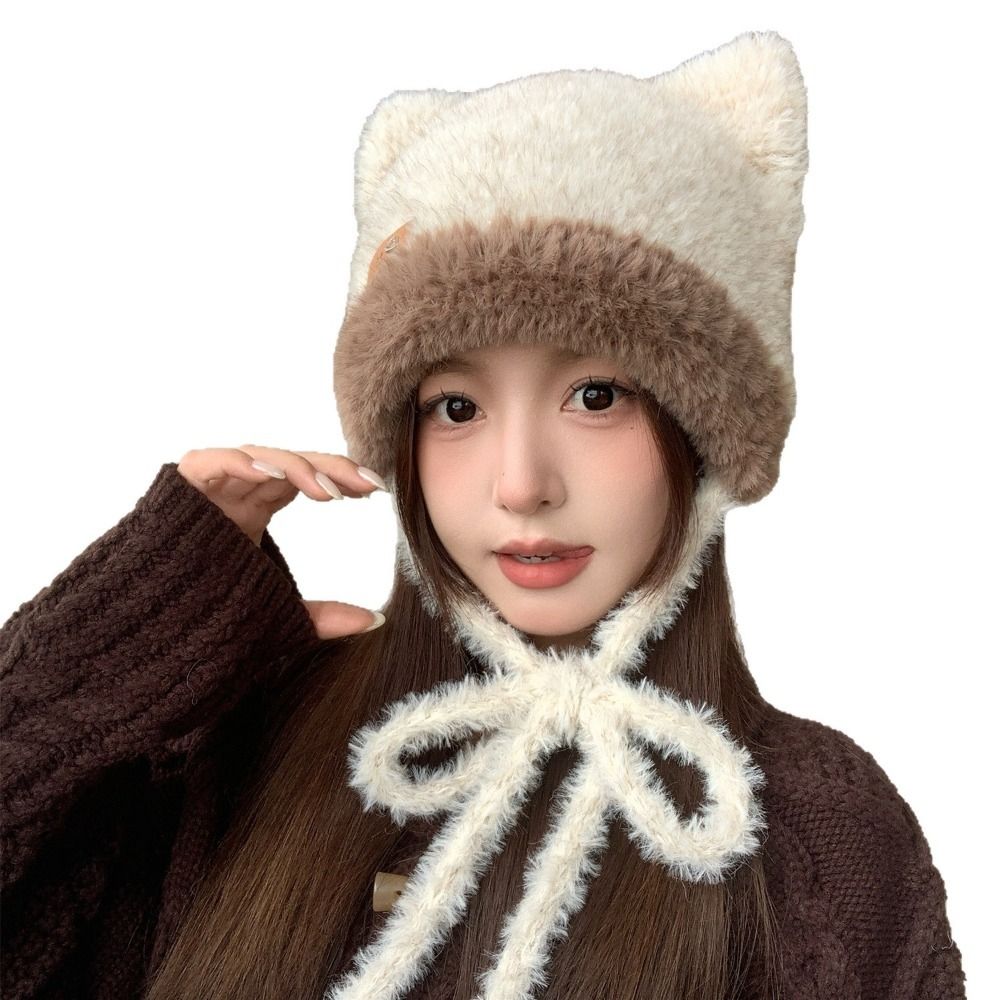 Cute Bear Ear Trapper Hat 56-5 - Winter Trapper Hat recension och pris