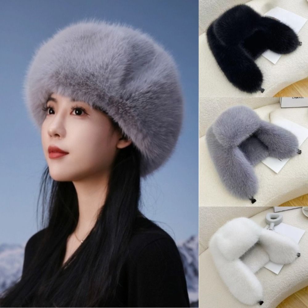 Soft Thick Faux Fur Hat Windpr - Winter Trapper Hat recension och pris