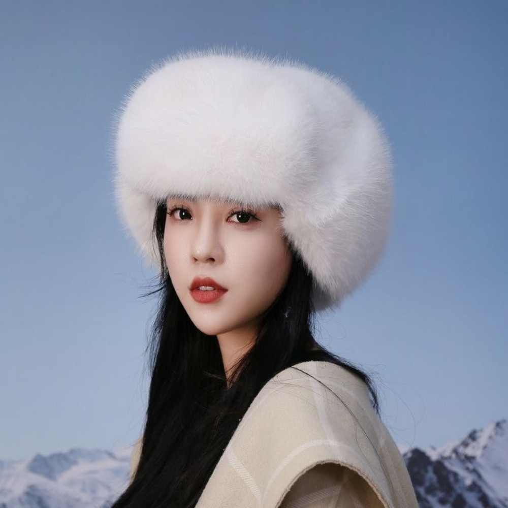 Soft Thick Faux Fur Hat Windpr - Winter Trapper Hat recension och pris