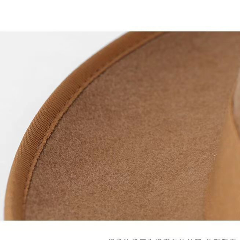 Black Fedora Hat Unisex Wide B - Fedora Hat Wool recension och pris