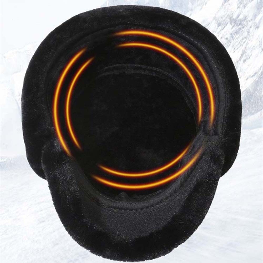 Windproof Mens Cap Thickened W - Trapper Hat Ear Flap recension och pris