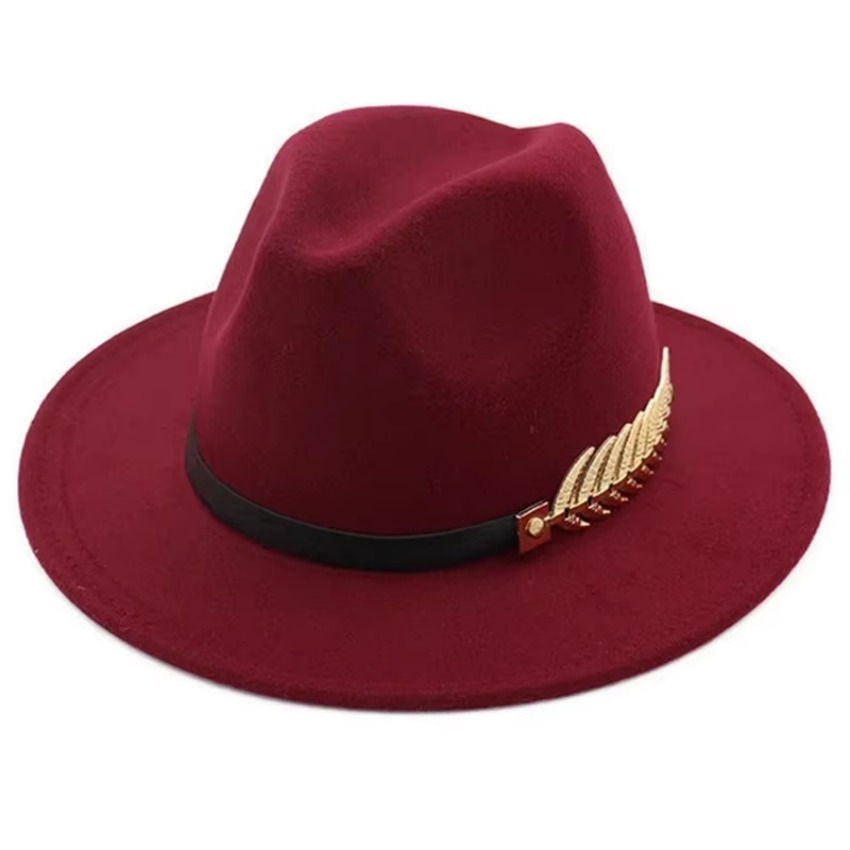 1 Pcs New Fashion Unisex Men W - Fedora Hat Wool recension och pris