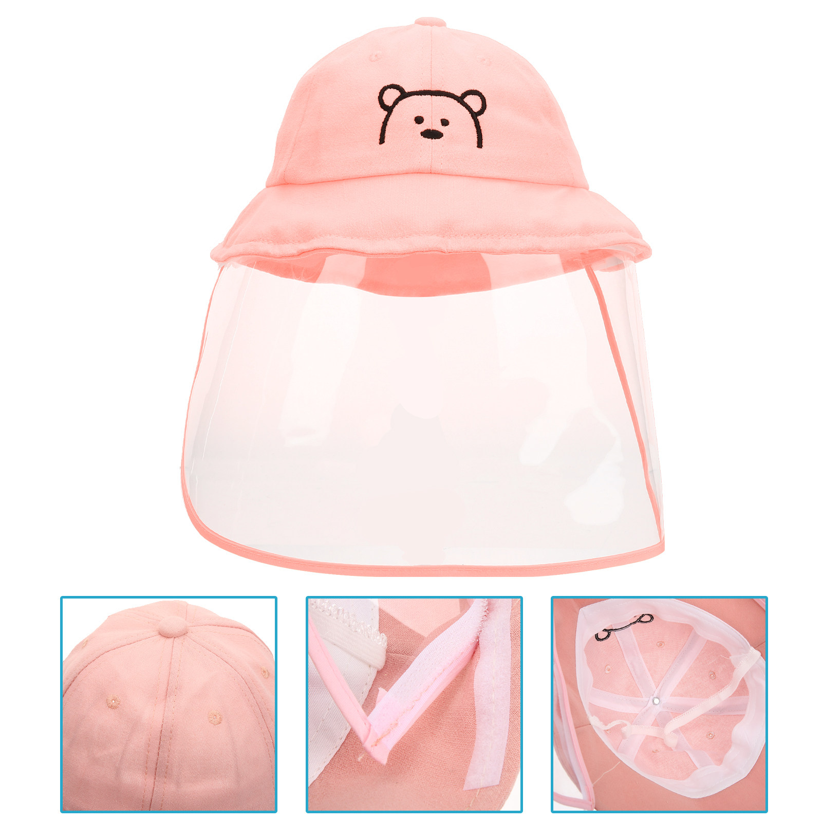 Pink Kids Bucket Hat Wide Brim - Bucket Hat Cotton recension och pris